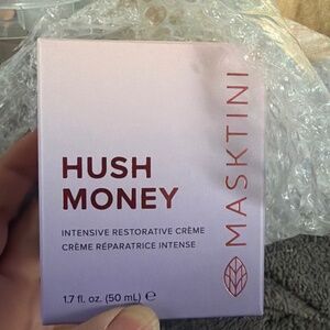 NIB The Hush Money Intensive Restorative Creme by Masktini 1.7 Fl Oz